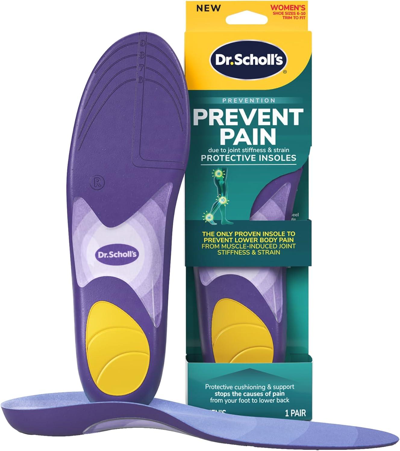 Dr. Scholl's Prevent Pain Insoles Tested: Arch Support for Lower Body Comfort