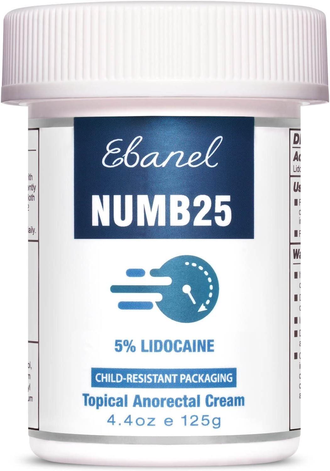 Ebanel 5% Lidocaine: Tested Pain Relief for Post-Workout & Hemorrhoid Use