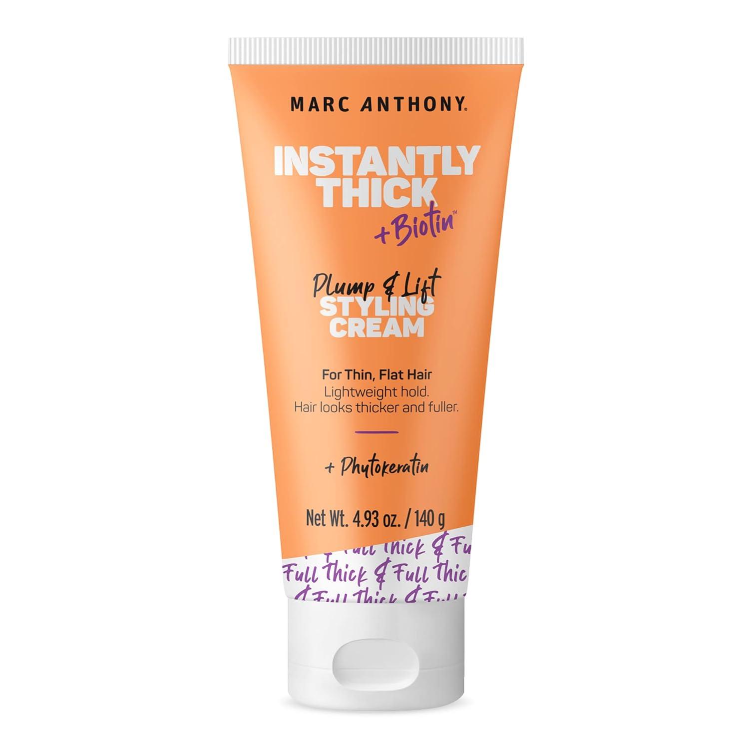 Marc Anthony Hair Cream Tested: Biotin Boost, Lightweight Hold, Surprising Thickening for Thin Hair