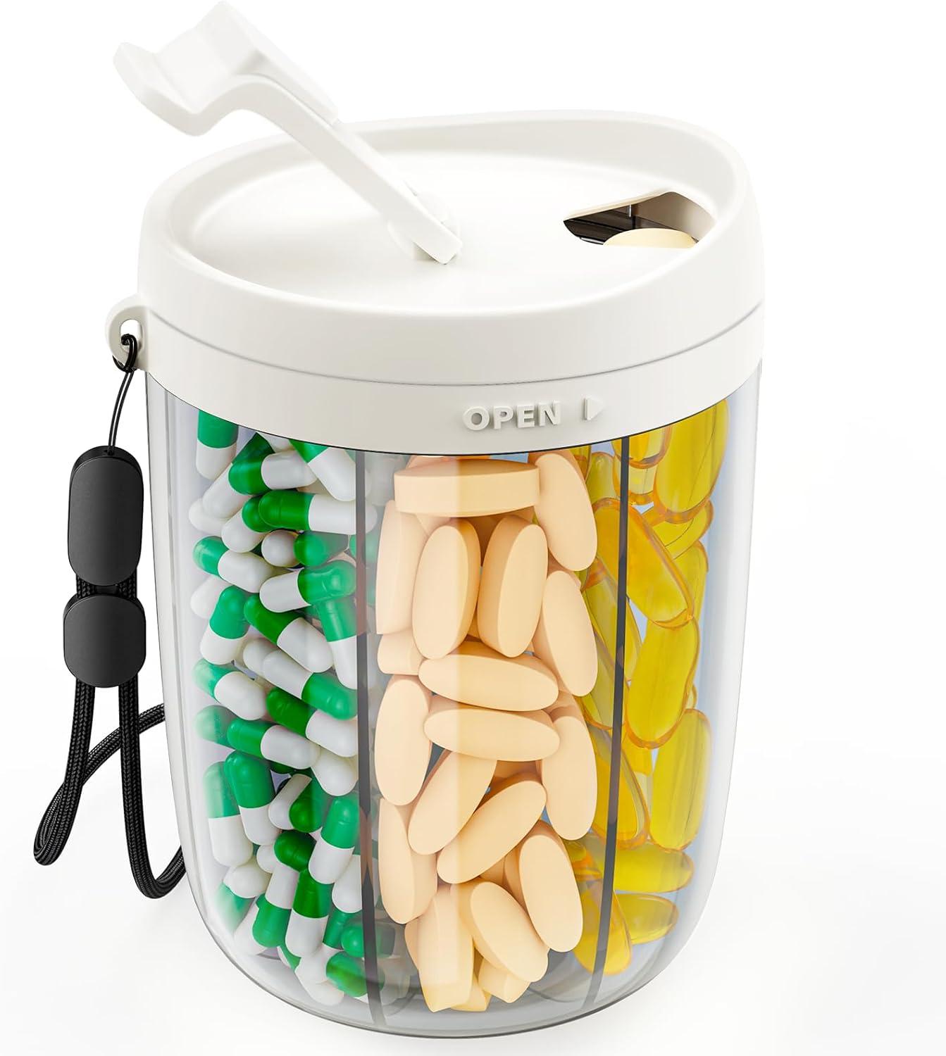 PULIV Pill Organizer vs. Generic: 6 Vitamins, Anti-Mixing, & Labels Tested