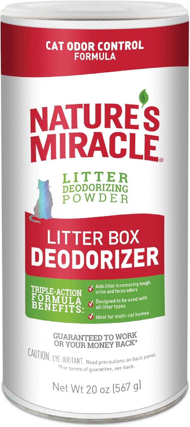 Nature's Miracle 20 oz Deodorizer vs Clumping... Surprising Odor Control Tested in Cat Litter