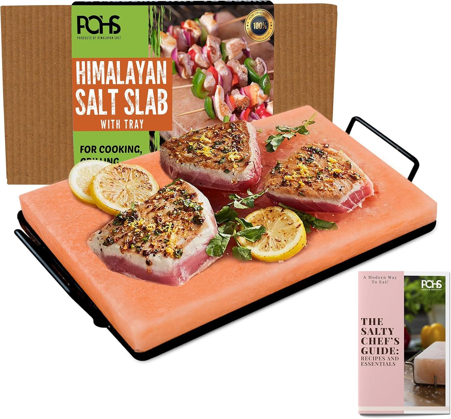 Surprising Versus: Himalayan Salt Block's Heat Retention, Unbreakable Tray, & Gourmet Recipes for Unique Gifts