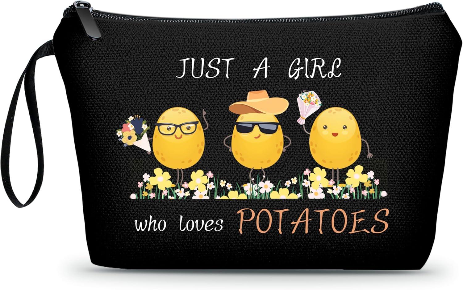 Surprising Showdown: Cute Potatoes, Personalized, Compact Bags, Silly Humor