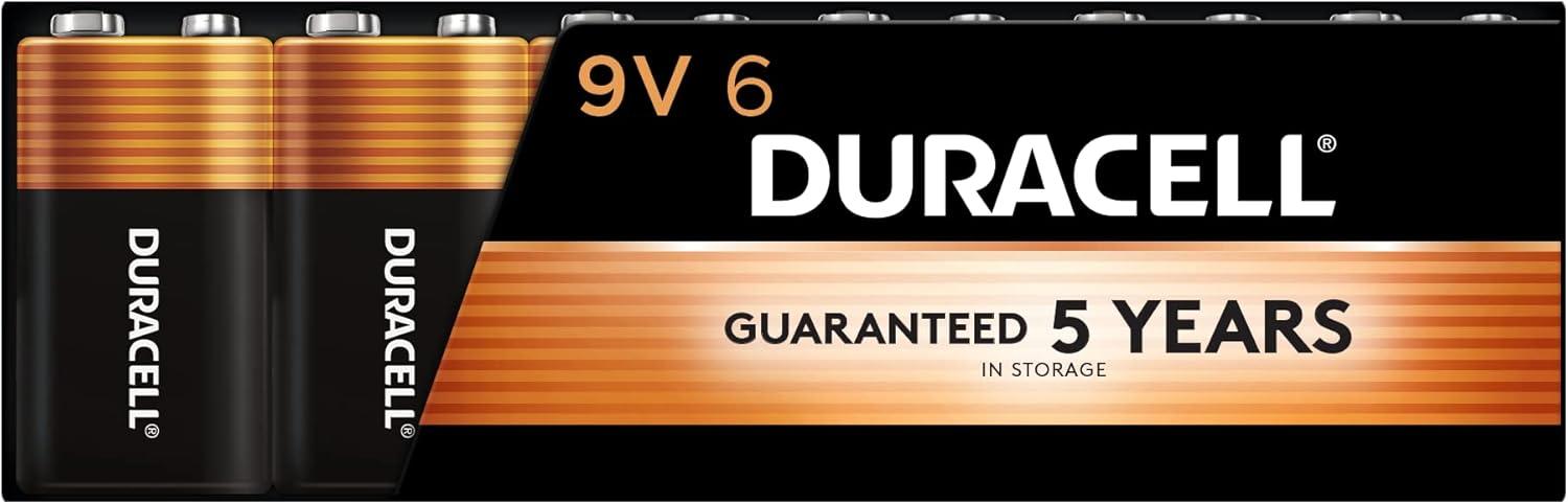 Duracell Coppertop 9V Battery Compared: Long-Lasting Power vs All-Purpose Alkaline