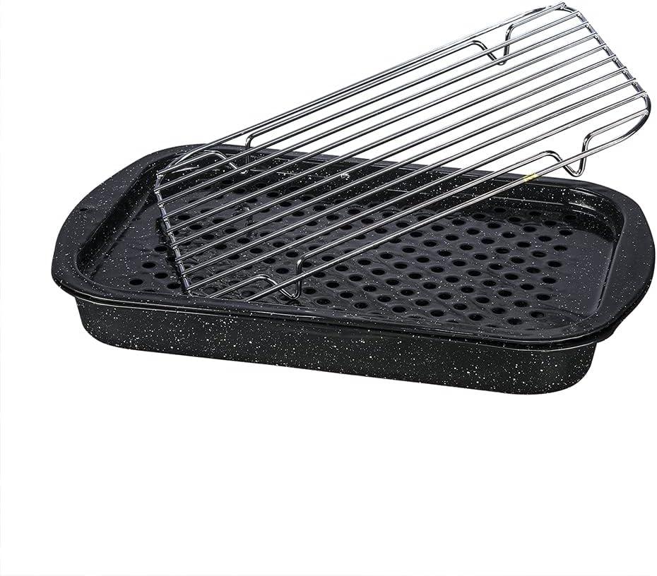 Granite Ware's Versus Test: Enameled Bake, Broiler, Grill Set.. Seasonal Kitchen Insight!