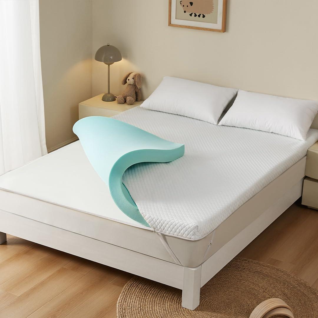 Surprising Comfort Showdown: Memory Foam Toppers Compared... See More!