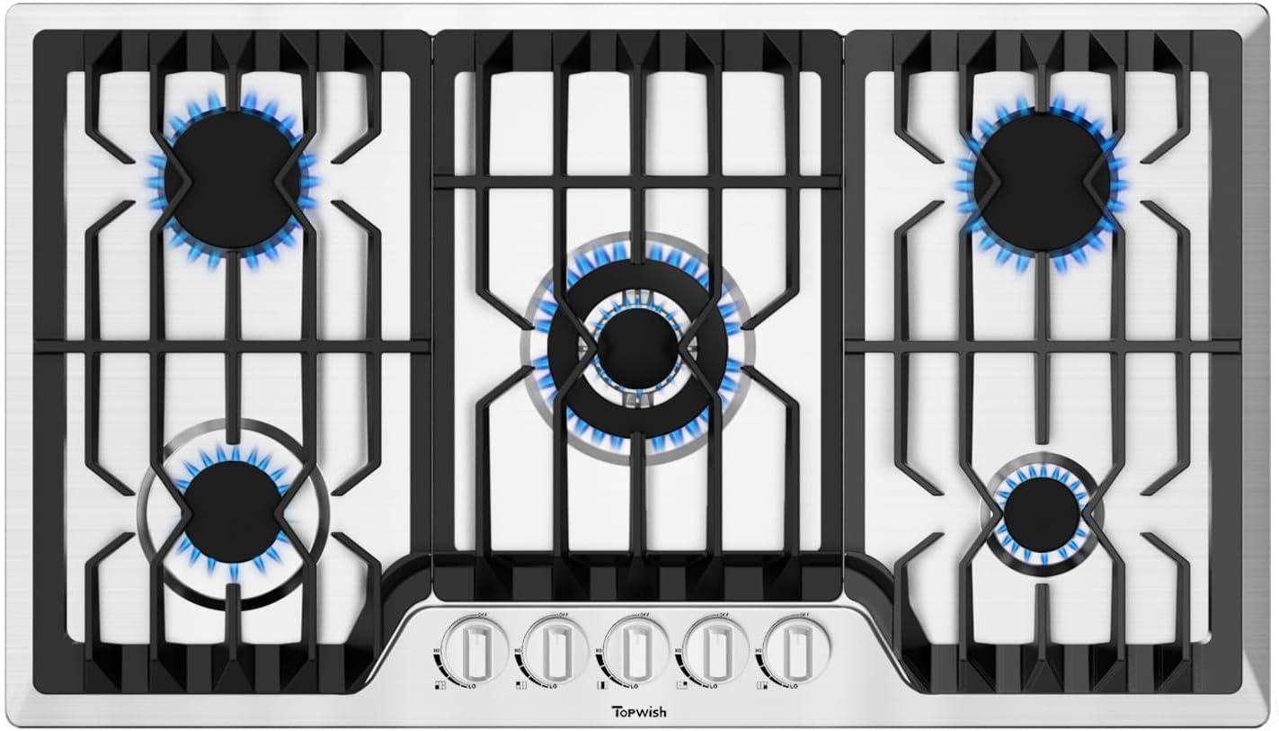Surprising Showdown: 36 Gas Cooktops Tested, Burner vs. Sealed Top