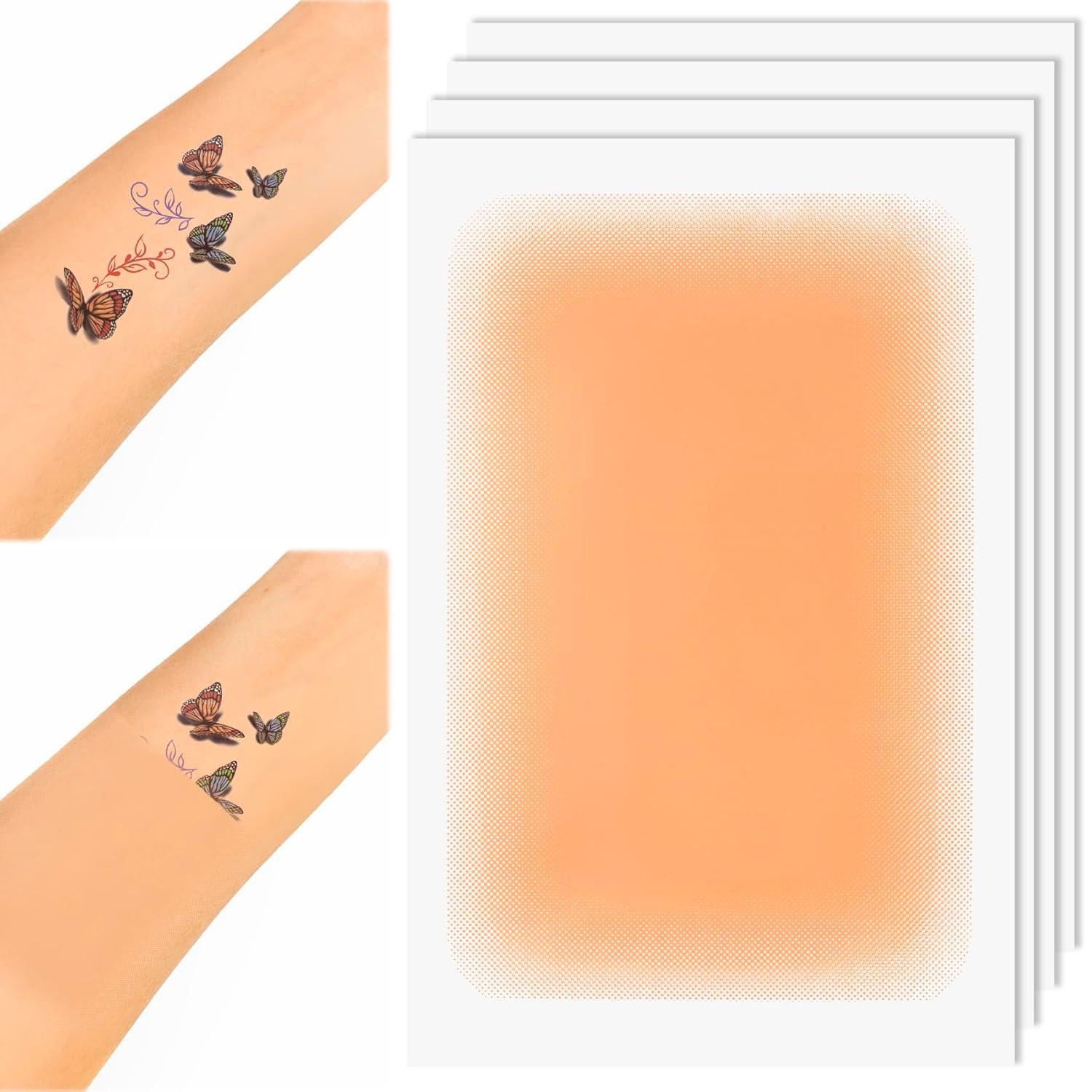 High-Tested Tape vs. Scar Cover: Invisible... Protects tattoos... Instant camo shield for blemishes... Skin-friendly glow... (Get it right)
