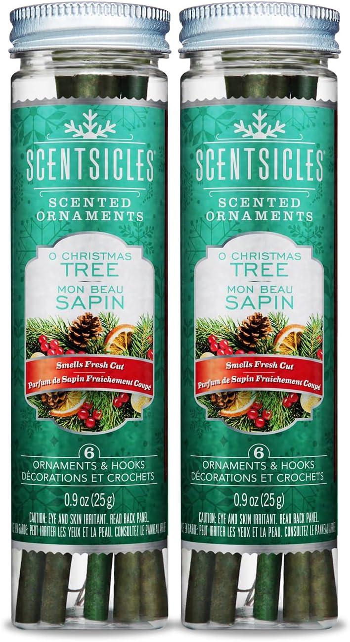 Scentsicles Versus vs. Tree Skews: Tested Holiday Tree Perfume