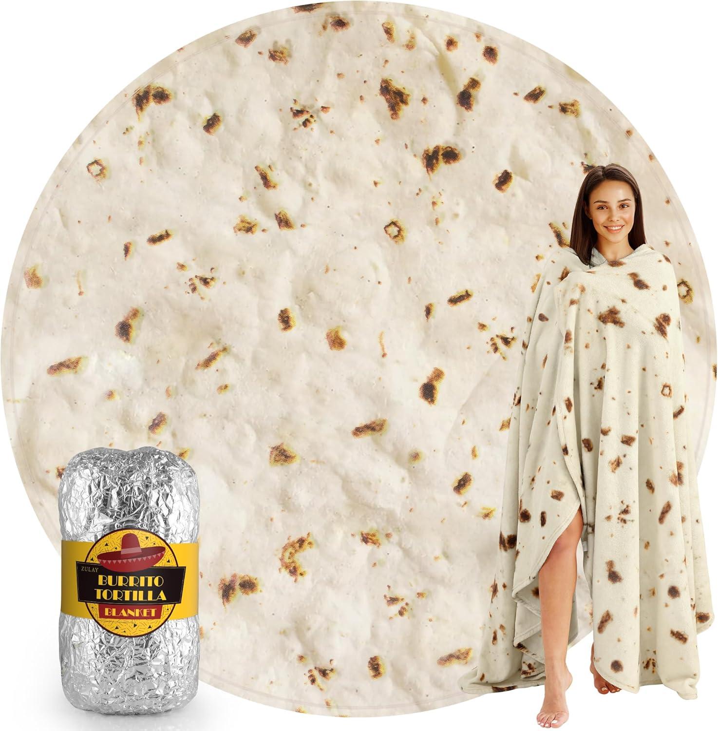 Funny Taco-Size Blanket Tested: Extra-Large, Cozy, Versatile... Surprising Comfort!