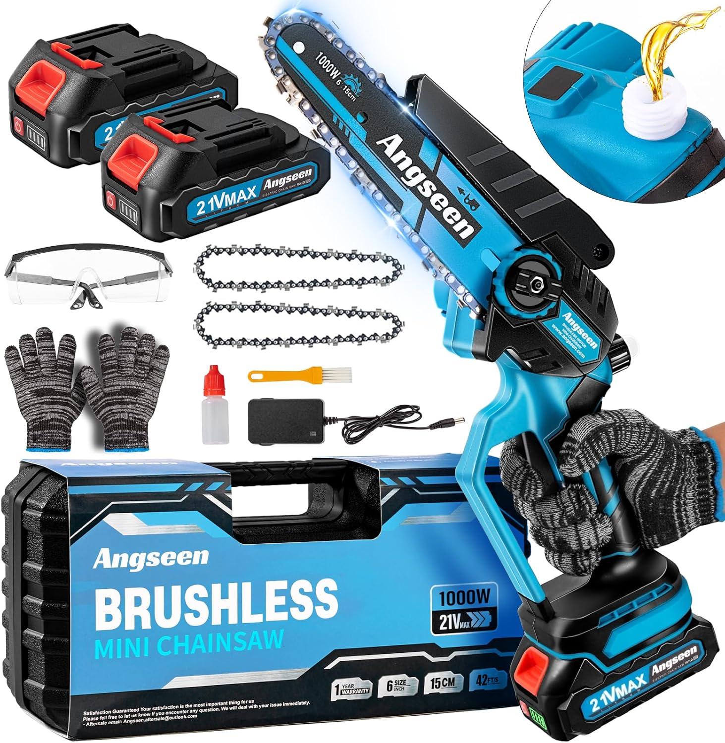 Mini Chainsaw 6 Inch vs Portable: Surprising 4000mAh Power