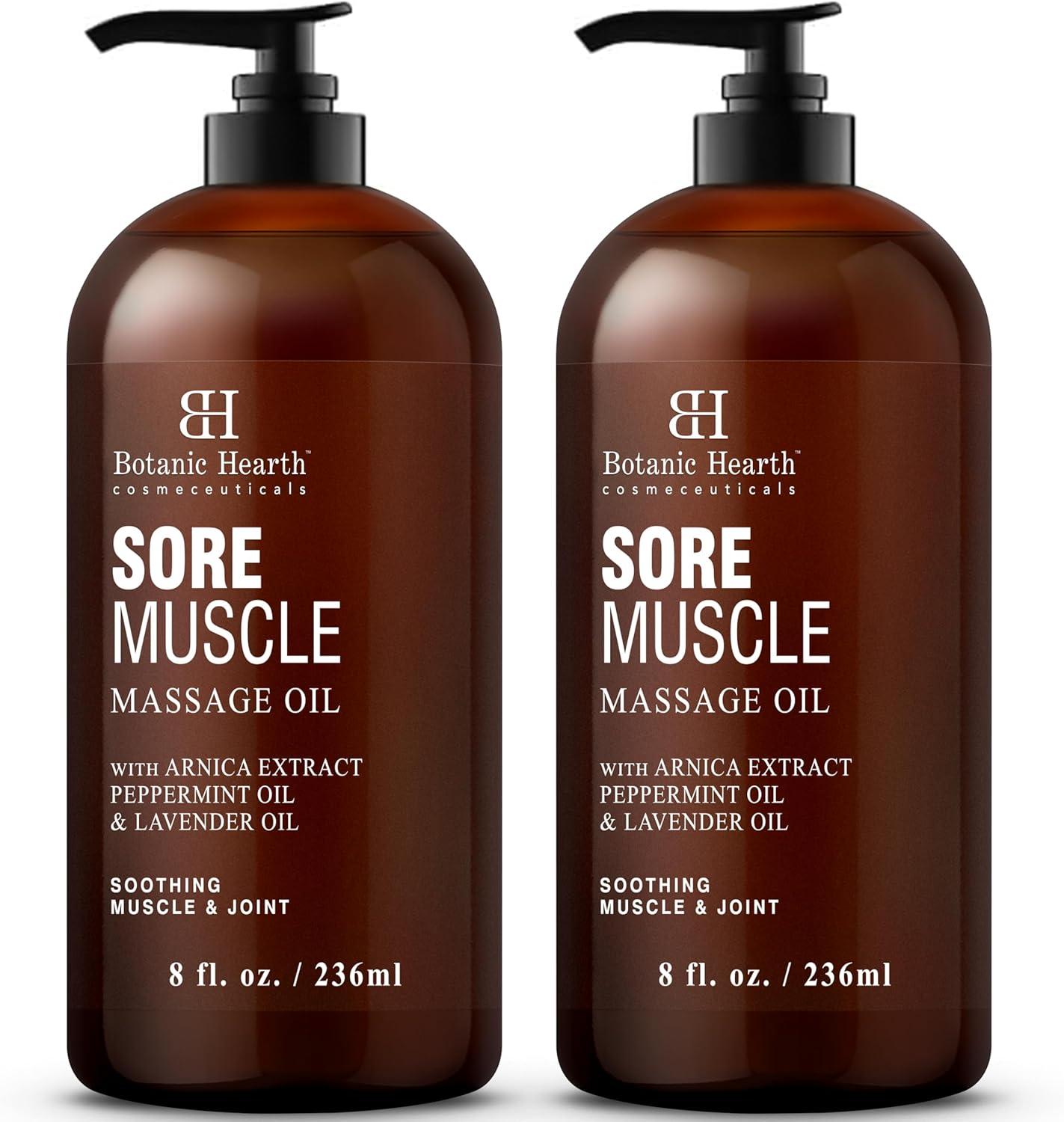 Sore Muscle Massage Oil Showdown: Arnica Tested vs. Essential Oils' Surprising Post-Workout Relief