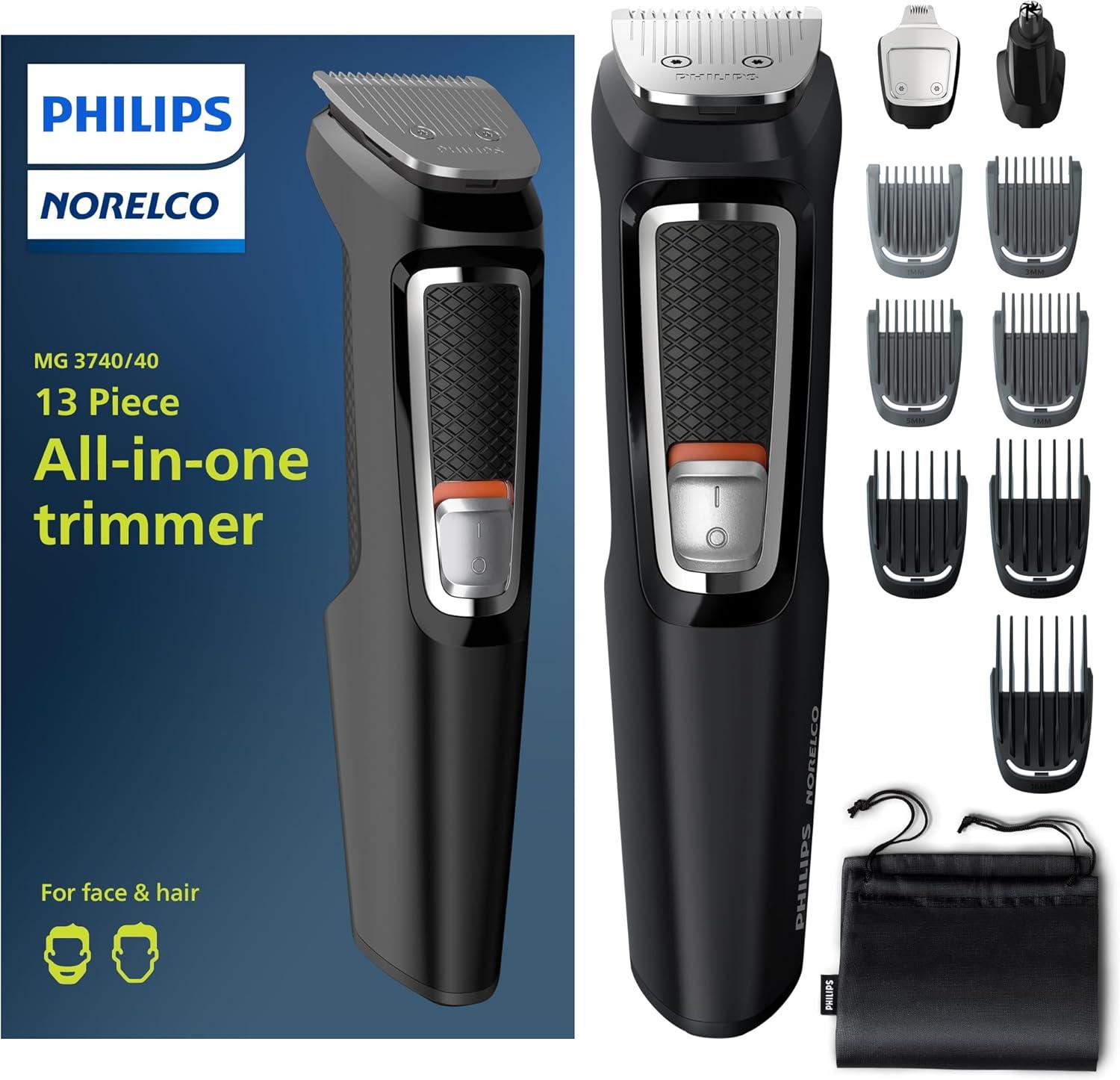 Norelco Philips Series 3000 Tested: No Oil, 13-Piece Kit - Men's Grooming