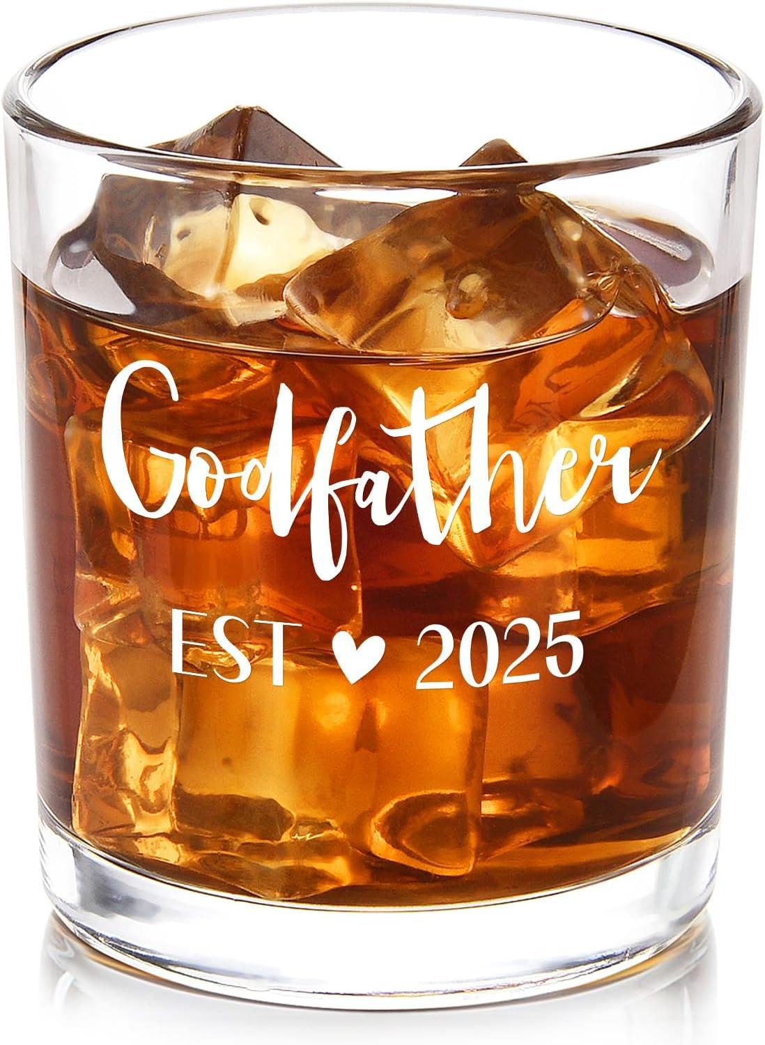 Compares 2025 Dated Whiskey Glass, Personalized Baptism Gift - Surprise Insight for Gift Trends