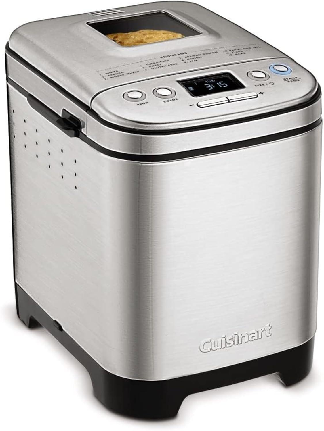 Cuisinart Bread Maker Showdown: Compact Design, 2lb Capacity, Customizable Settings