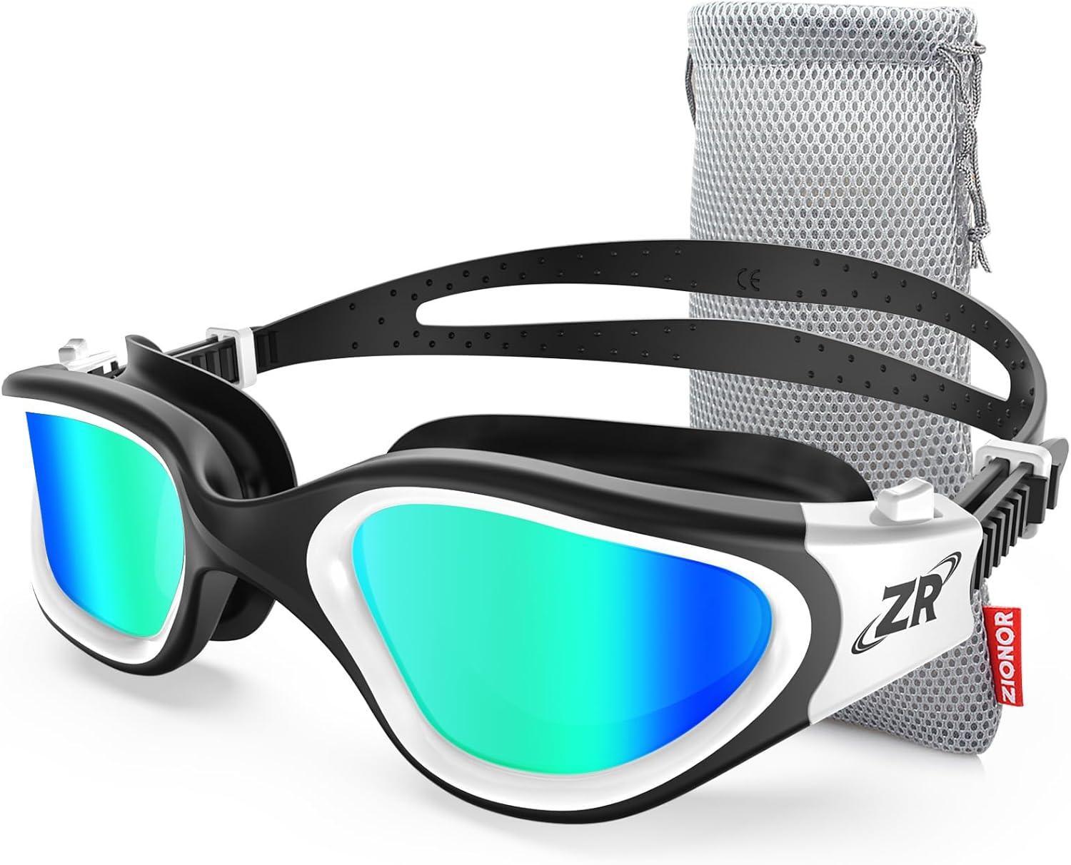 Swim Goggles Showdown: UV Protection, Push Button Tech, Mirrored Clarity, Dual Strap Comfort