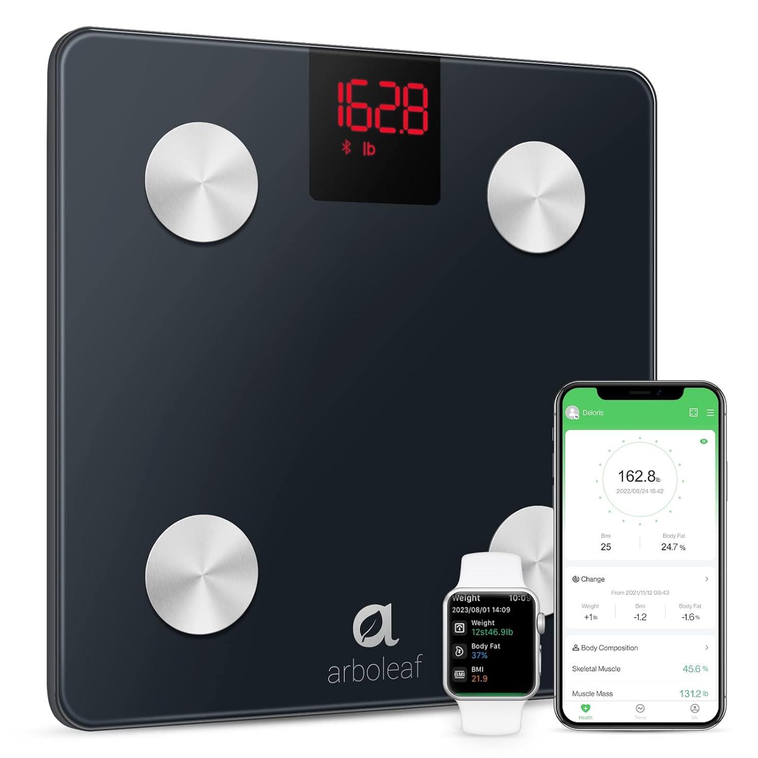Surprising Showdown: FSA Eligible, 14-Point Fat Analysis, Digital Scale, & Smart Bluetooth Sync in Fitness Tech