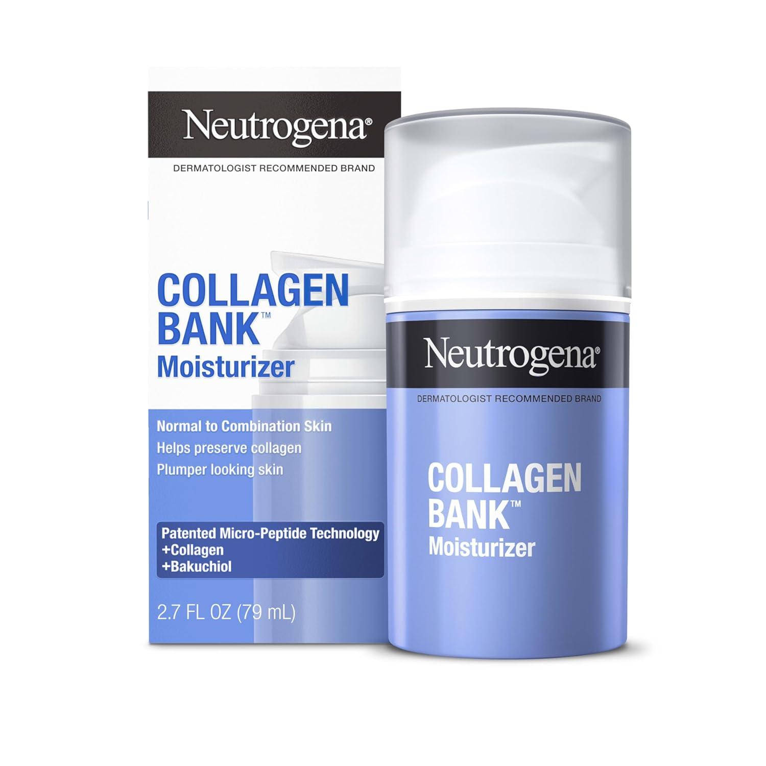 Neutrogena Collagen Bank SPF 30 Face Moisturizer: Tested to Boost Collagen, Fight Aging, and Deliver Plumper Skin Despite the Odds