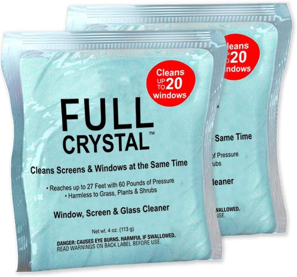 Showdown: Streak-Free Window Cleaner Reaches 27 Feet No Ladders Needed-Tested Safe For Plants