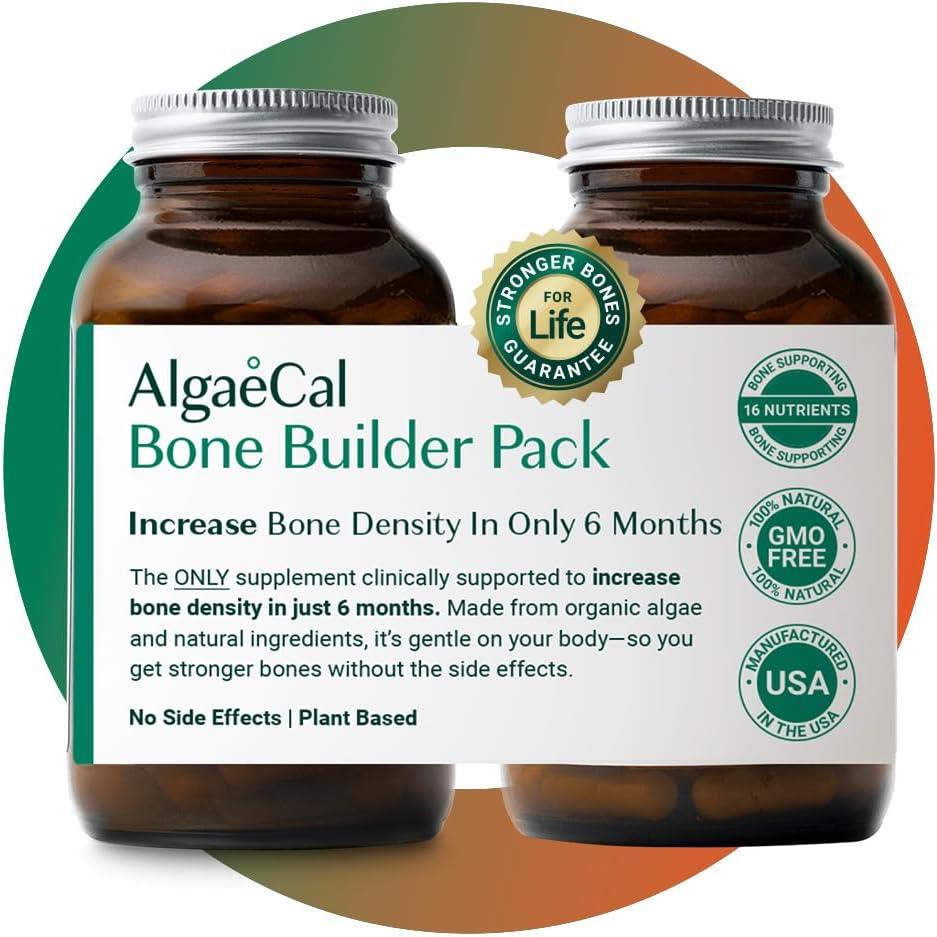 AlgaeCal's Bone Density Showdown: Surprising 100mg K2, 16 Nutrients-Tested for Safety?