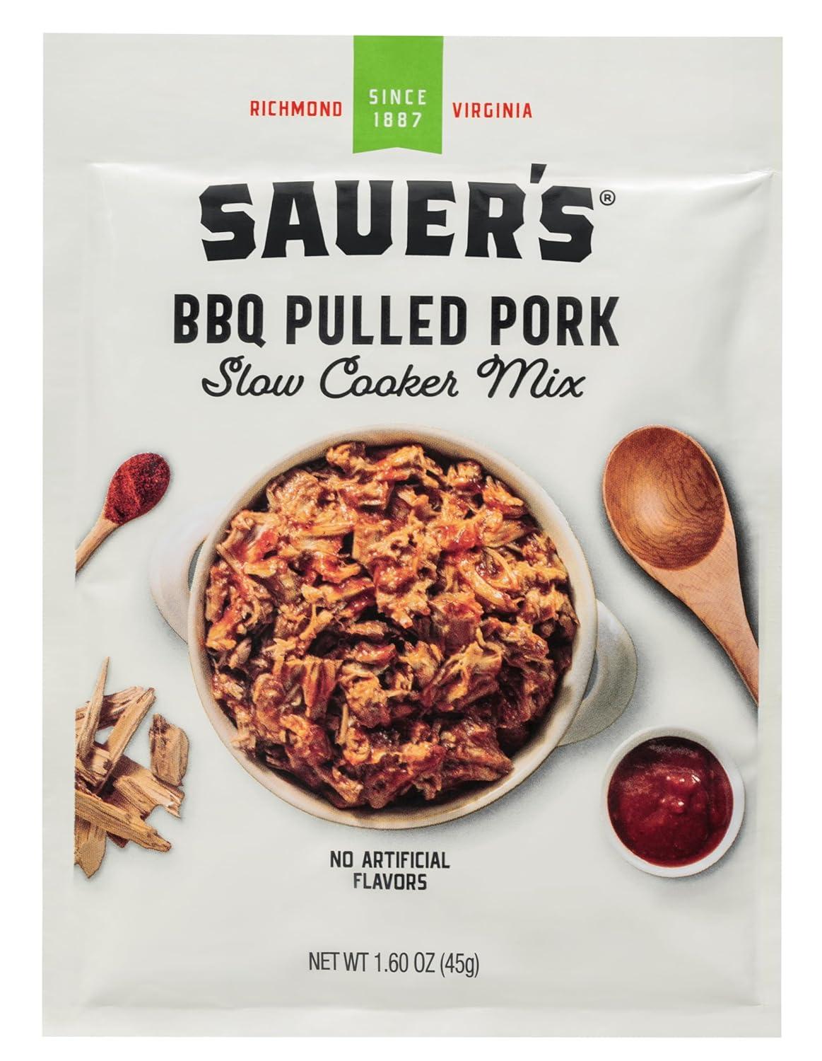 Slow Cookers Showdown: Sauer's BBQ 1.60 Oz (Pack of 1) vs. No-Stick Interior