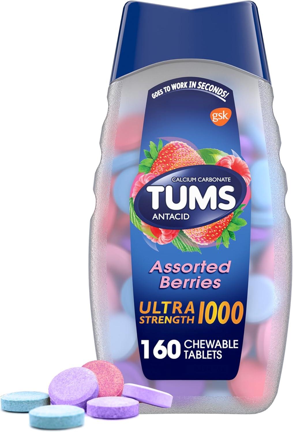 TUMS Ultra Strength (160 Count) Versus Regular Antiacids: Surprising Flavor & Relief Tested