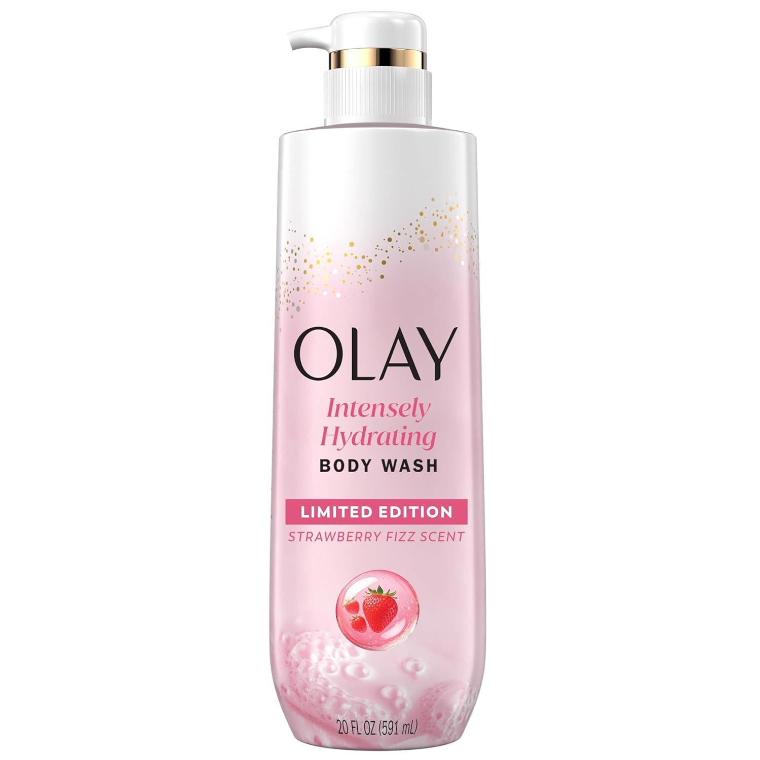 Olay Body Wash vs. Generic: Strawberry Scent Tested for All Skin Types (Hydration Showdown)