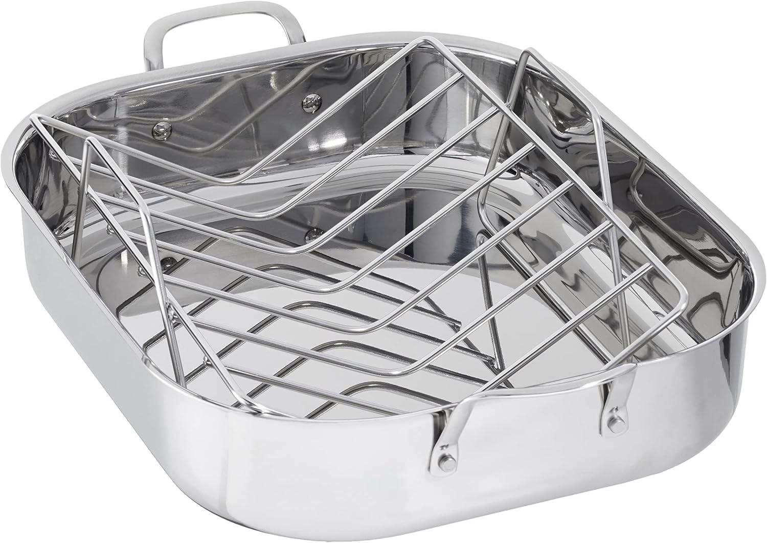 Versus: Roasting Pan Showdown-Stainless Steel Tested vs Non-Stick (2023 Holiday)