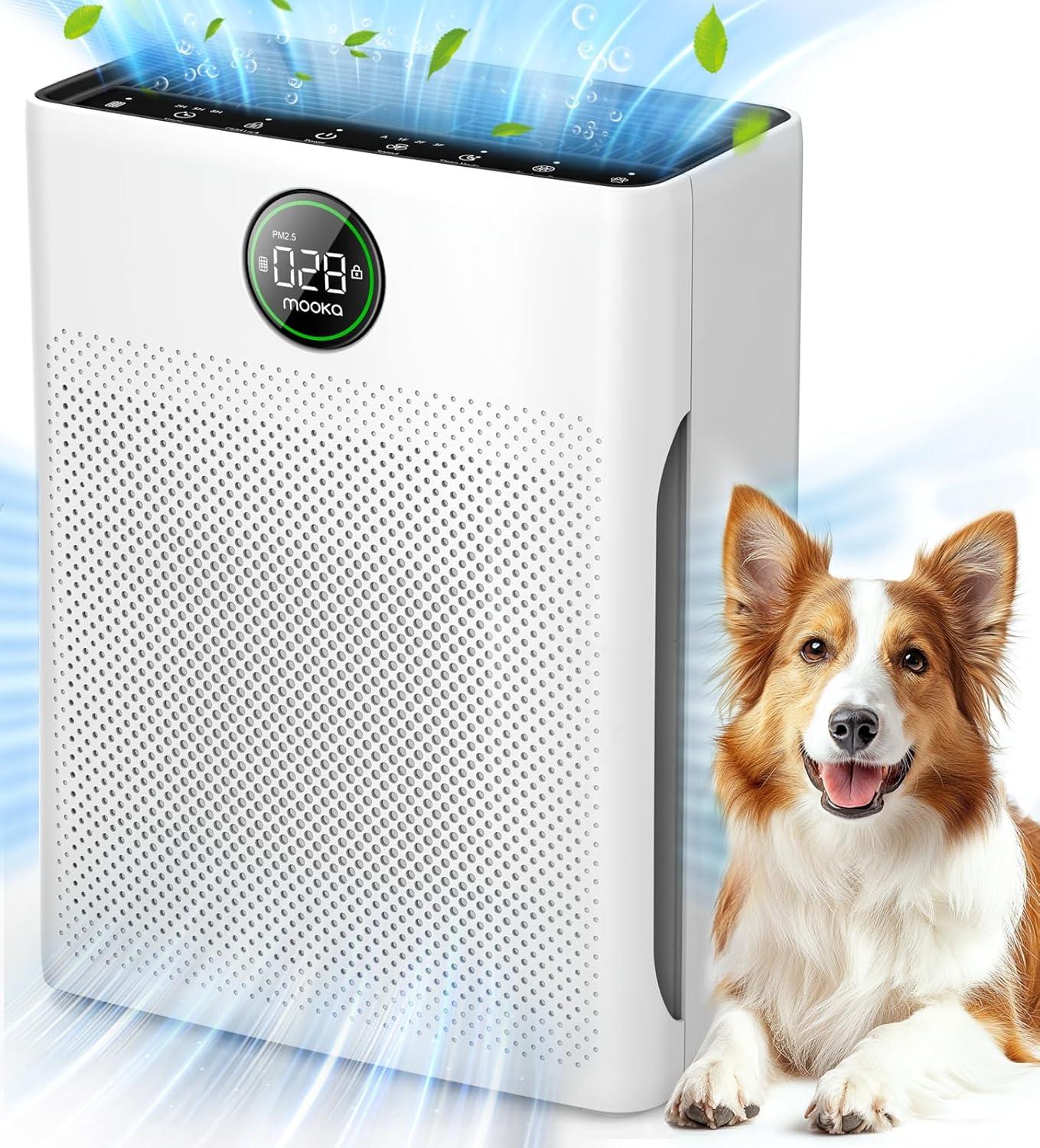 MOOKA vs. PR1: Surprising 2200sq.ft. Power for Pet & PM 2.5 Display