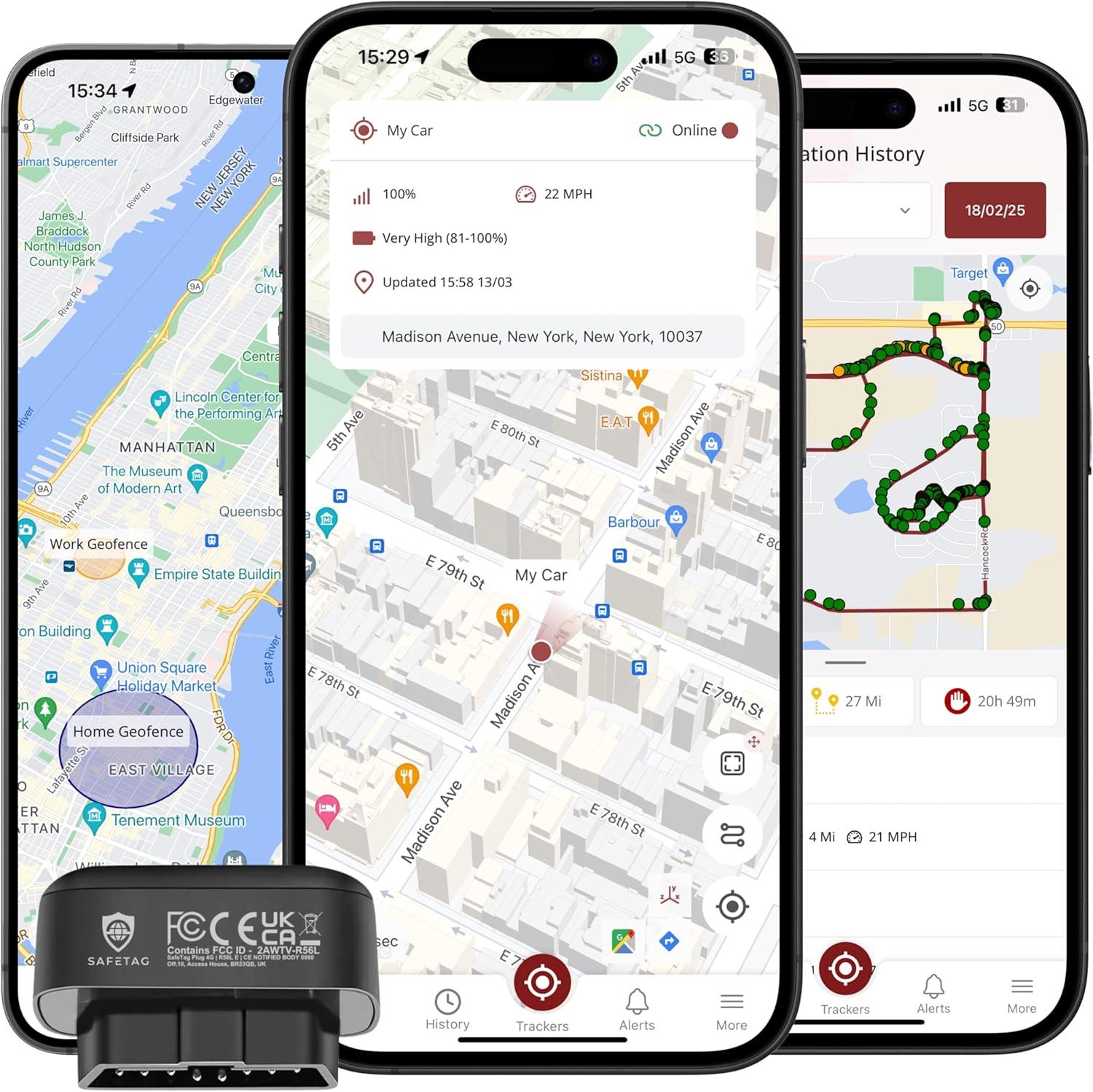 Plug's 4G LTE Car GPS Tracker: Route Playback & No Activation Fees - Surprising Safety Tested