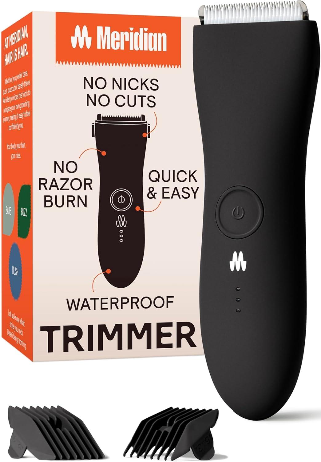 Surprising Insight: Manspot's Precision vs. Meridian's Waterproof Trimmer for Men's Grooming