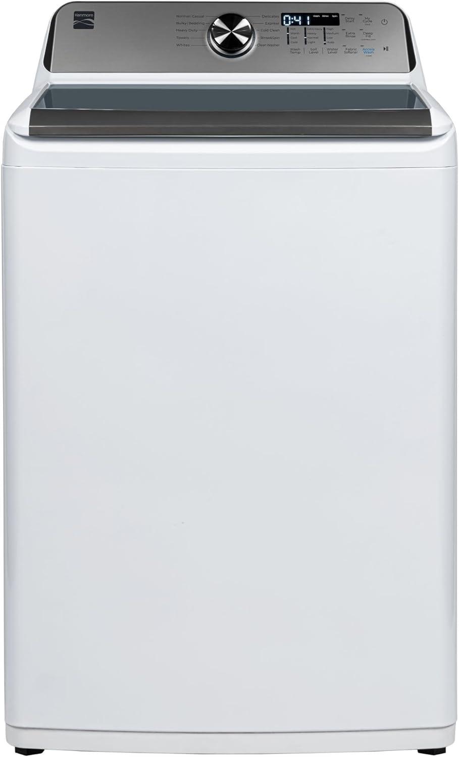 Kenmore 4.5 Cu. Ft. Top Load Washer Tested: Triple Action Impeller & Accela Wash Efficiency Hints at