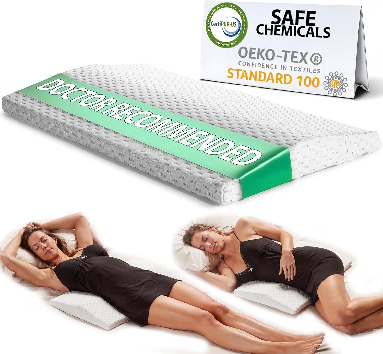 ComfiLife Lumbar Pillow Tested: Triangle Wedge vs Bed Rest Comfort for Side Sleepers