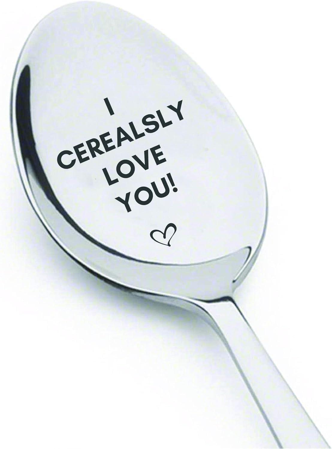 Surprising Insight: 7-Inch Spoon, 'I Cerealsly' Engraved for Wedding & Birthday Tested
