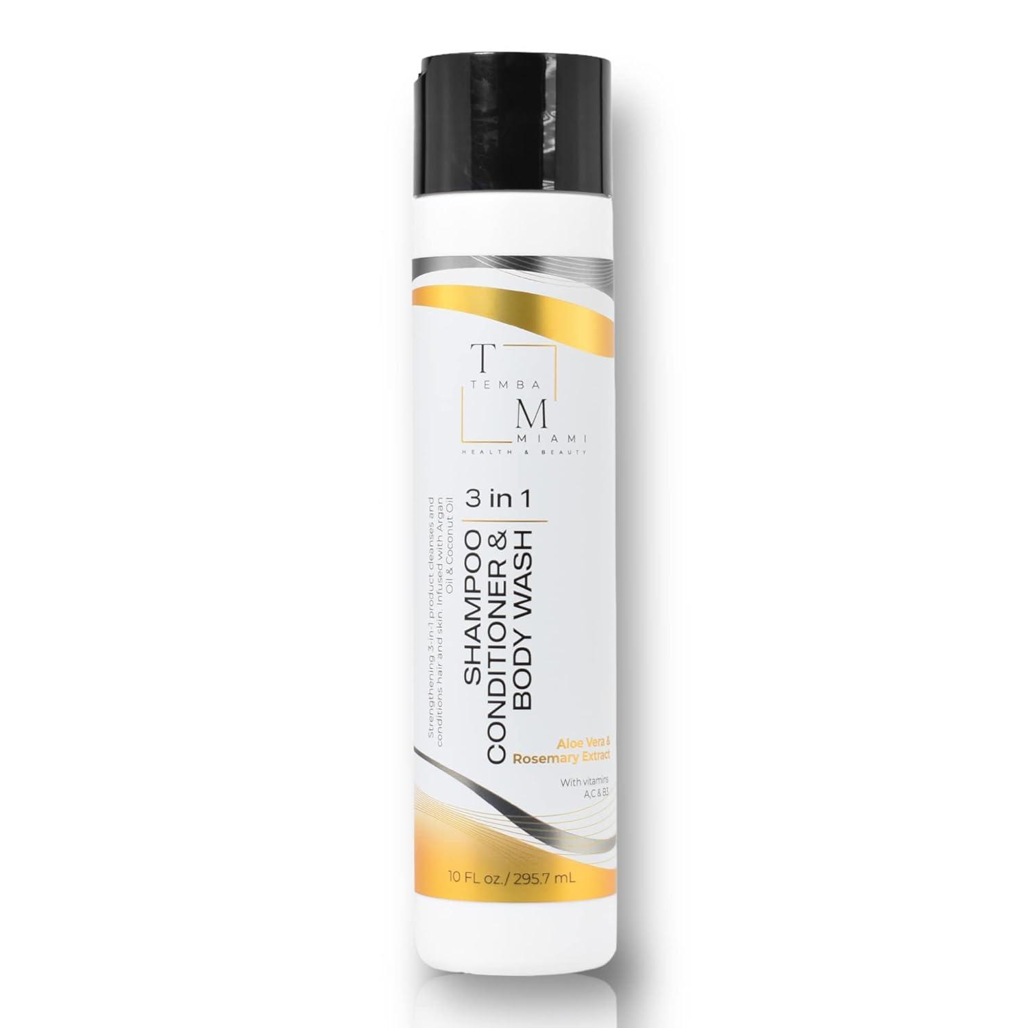 Surprising Versus: 3-in-1 Shampoo/Cond/Body Wash with Aloe, Argan, Coconut Oil, Rosemary, Camellia-Eco Tested?