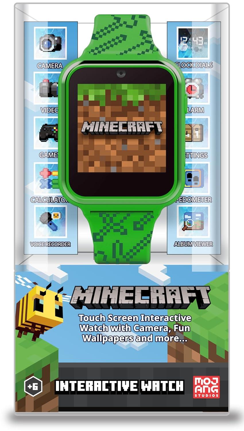 Minecraft Kids Smartwatch (Touchscreen) vs New Phone, Who Dis? (100 Inbox Cards) - Tested for Family Tech & Game Night