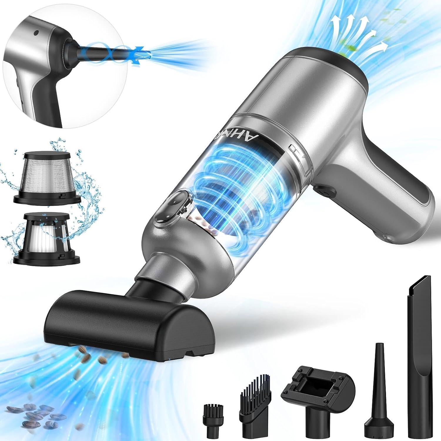 Surprising Power: Cordless Car Vac's 20kPa Suction vs. 720W Giants