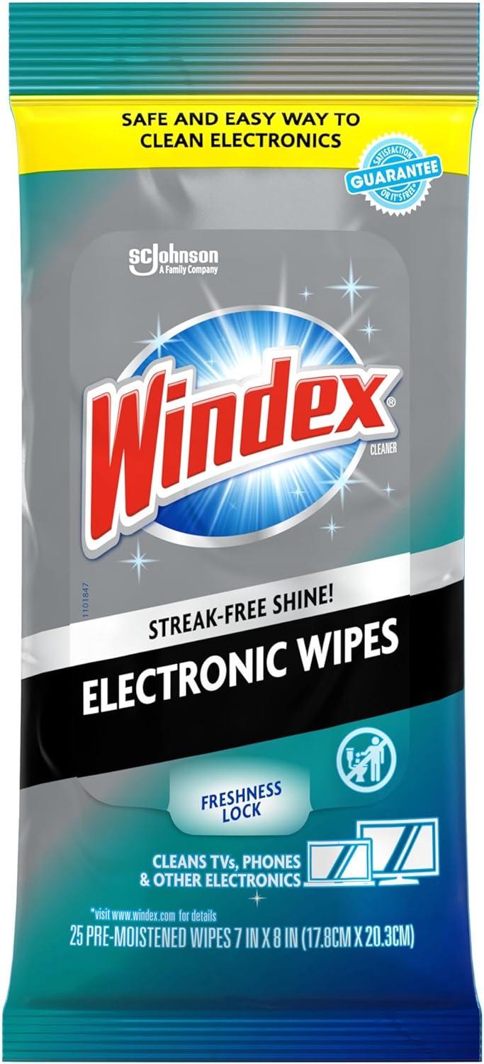 Windex vs Anti-static Cloths: Tested for Travel Troubles, Sleek... 'Cause They're Resealable