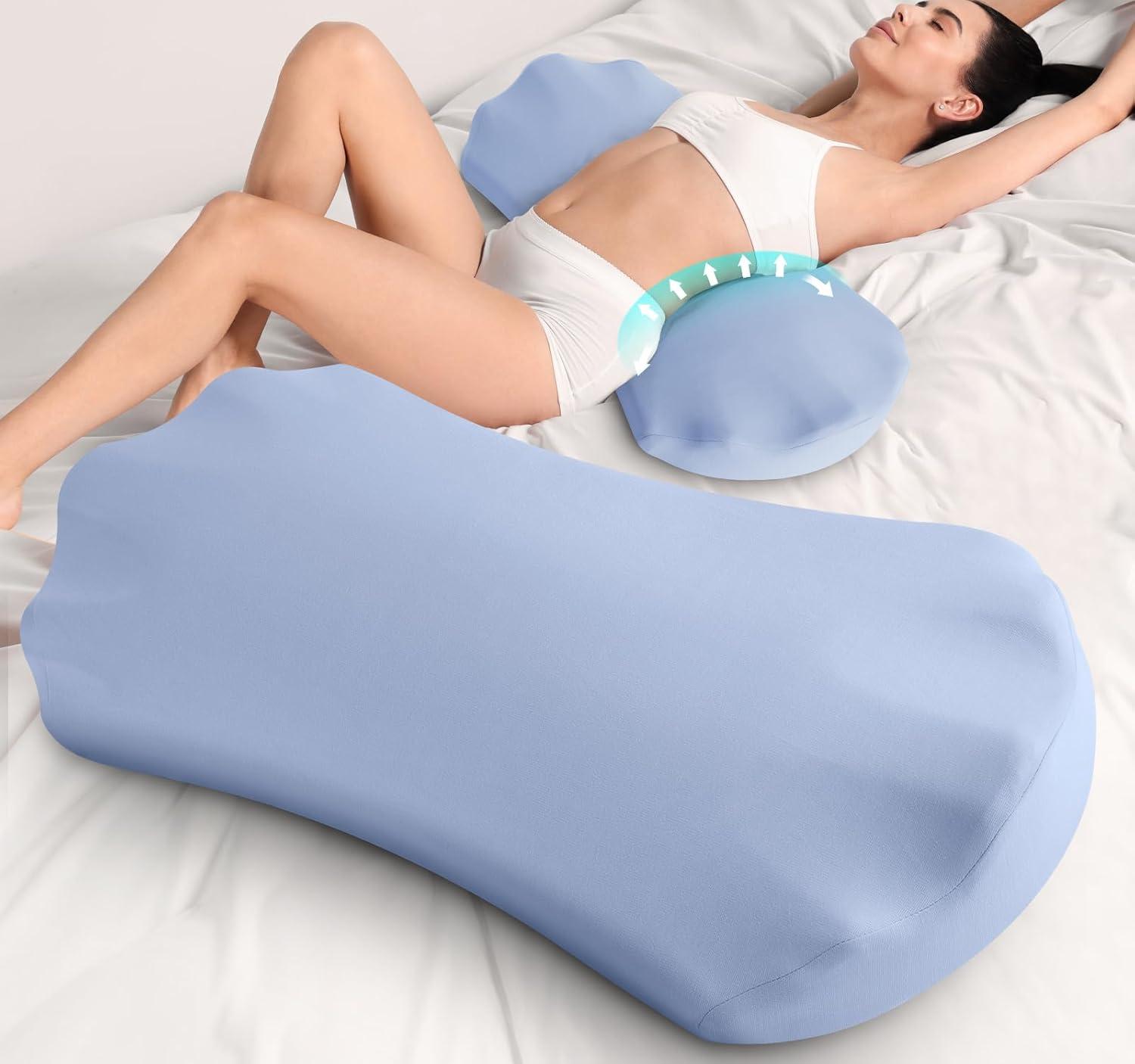 Lower Back Pain Relief Pillow vs. Memory Foam Support: Tested Ergonomic & Wedge Cushion for Side Sleeper Comfort