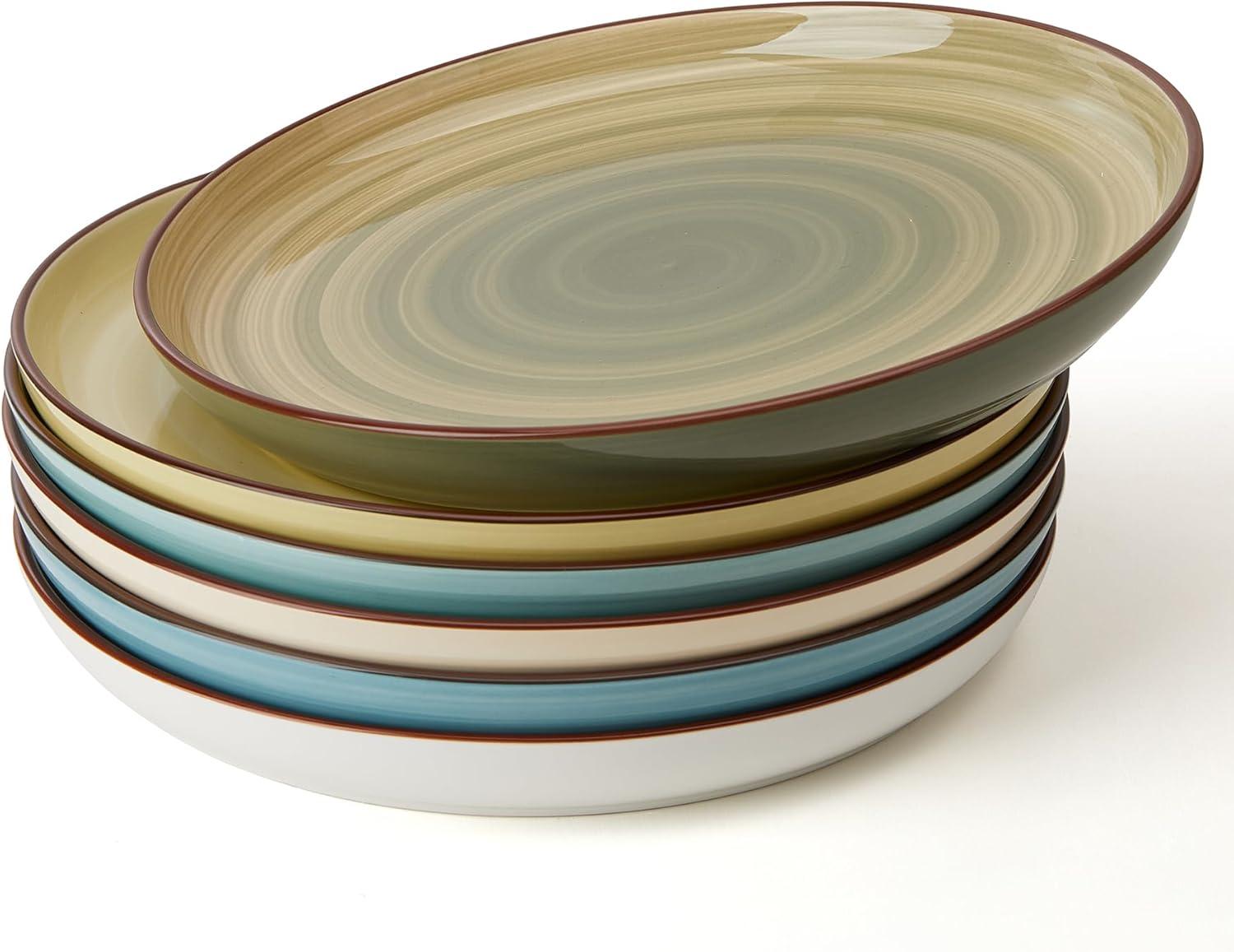 Sweese Dinner Plates Showdown: 10-Inch Green Porcelain Tested for Multi-Use Party Prep