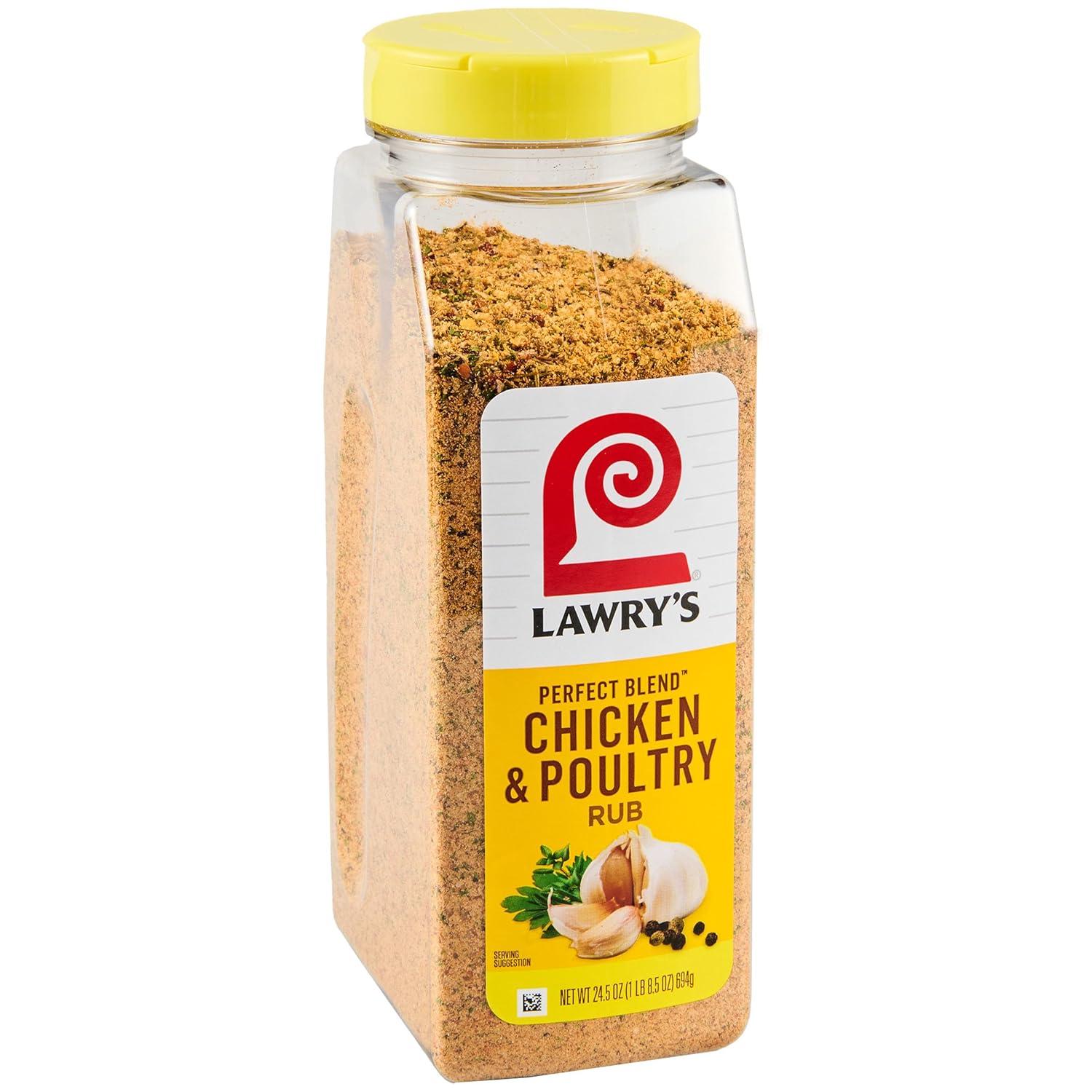 Lawry's Herb-Infused Chicken Rub Versus Glut-Free Alternative Tested for Trending Fall Feasting