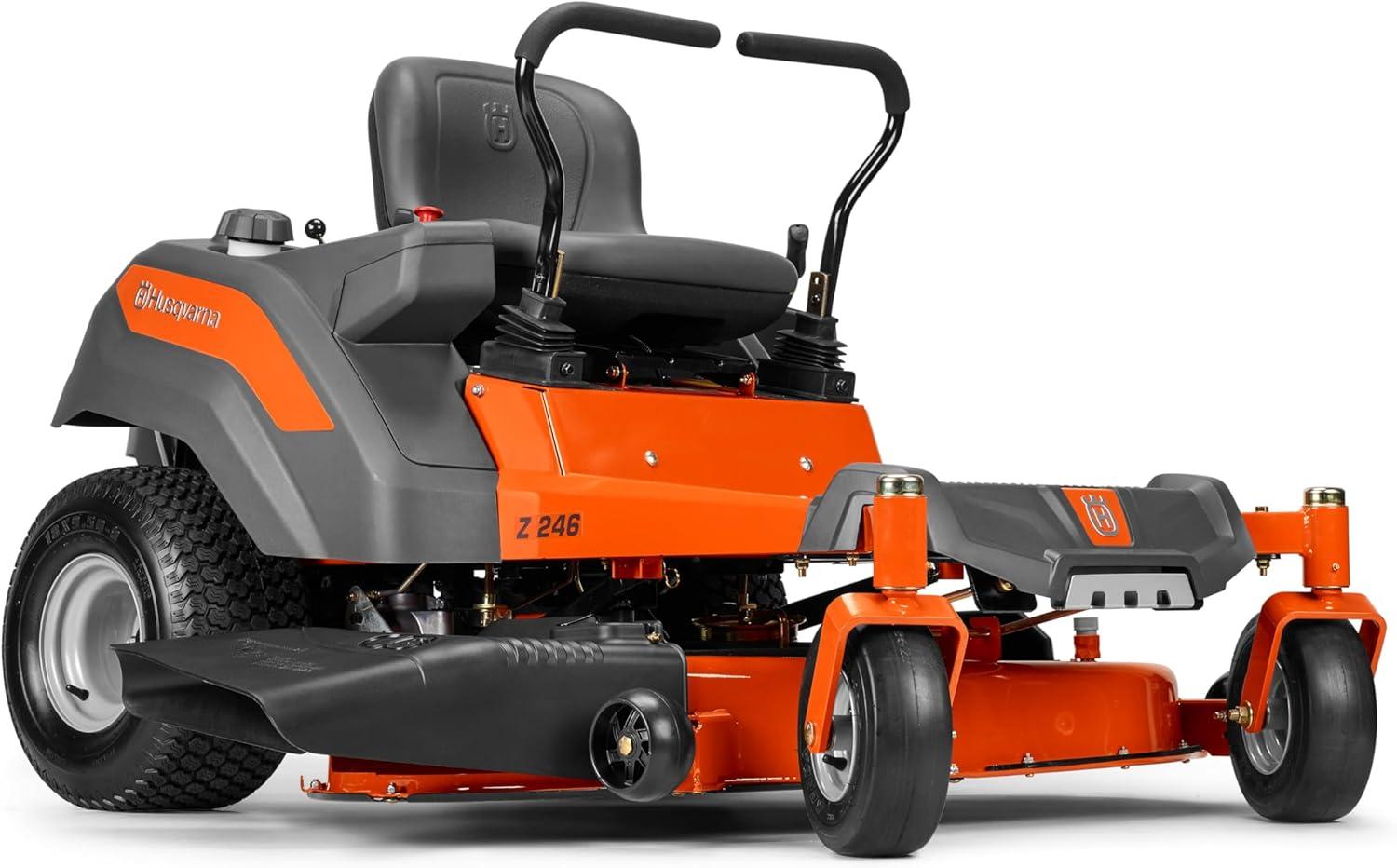 Husqvarna Z246 (46") vs. Briggs Zero Turn: 22HP Tested, Zero-Turn for Big Yard Use