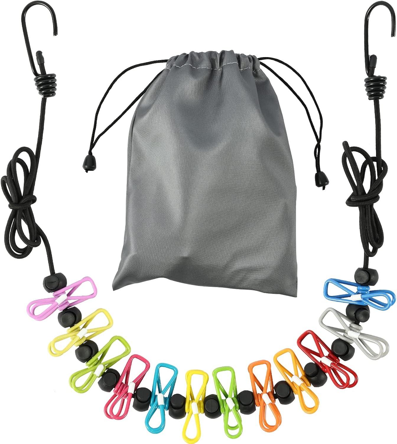 Retractable Portable Clothesline vs 12 Clip Line: Surprising Drying Benefits for Travelers' Laundry Showdown
