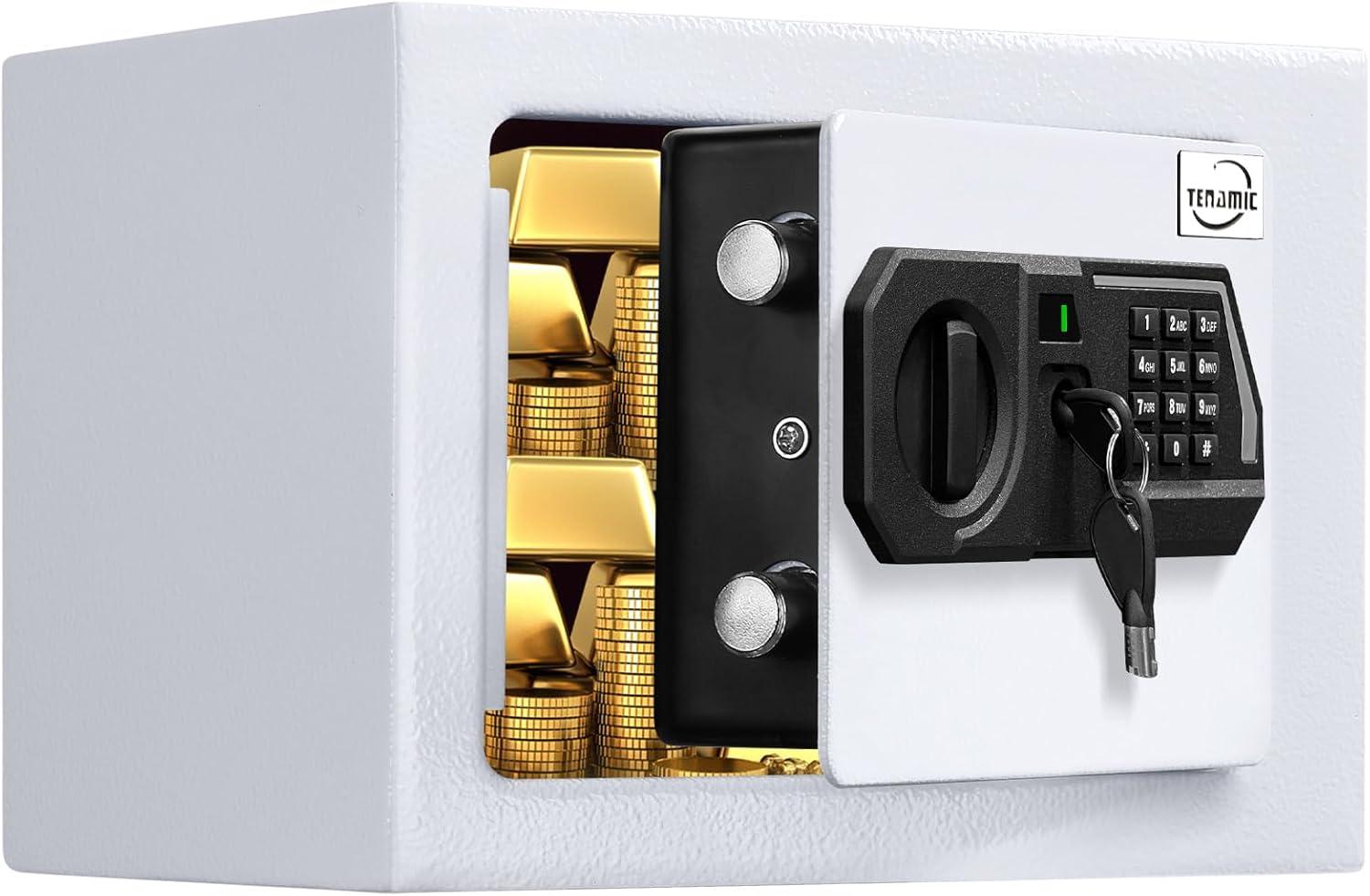 Surprising Insight: Emasme Safe Box's LED Keypad vs. TENAMIC's Carpet Interior-Which Offers Superior Home Security?