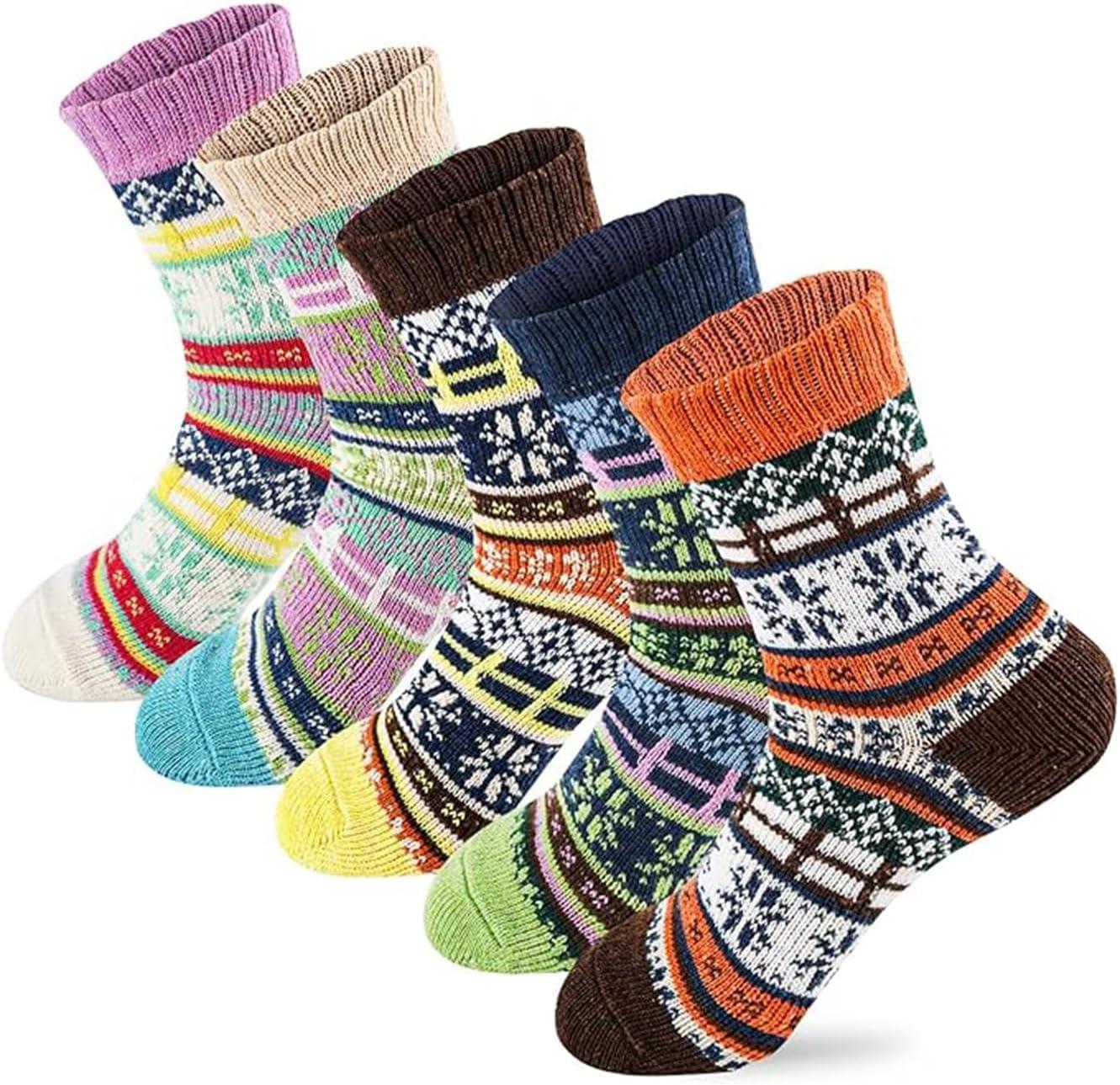 Besky 5-Pair Winter Socks Women: Thick Wool Tested vs. Breathable Cozy