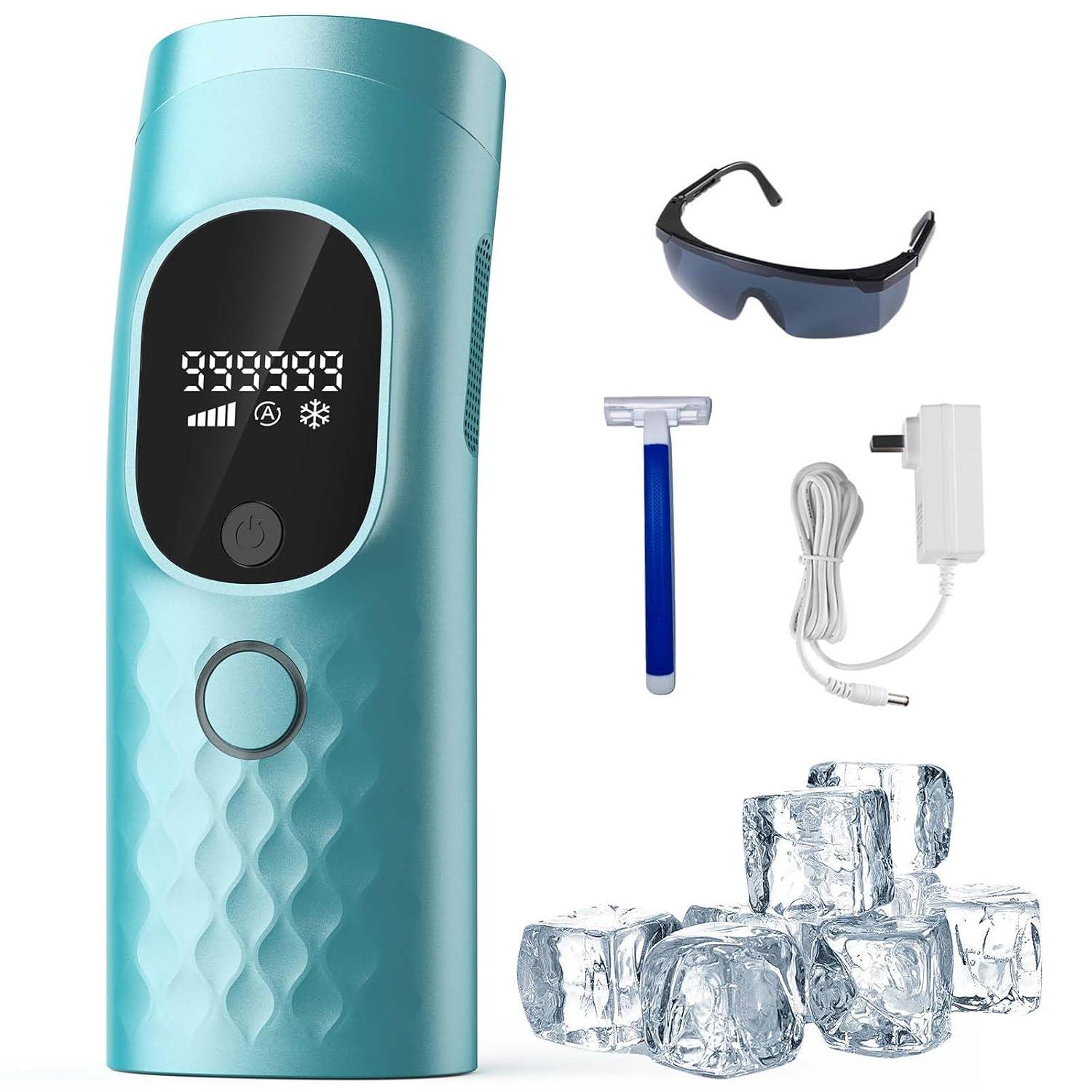 IPL Hair Removal Showdown: Ice Cooling vs. Skin Tone Sensors