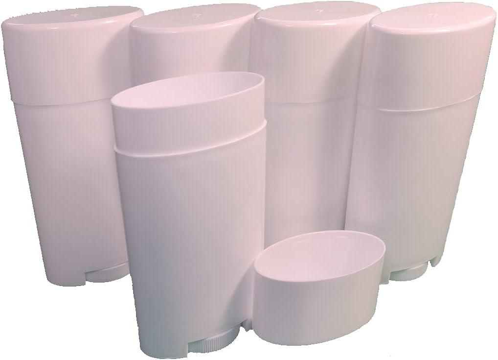 Creative vs. Neutral: 5-Pack Deodorant Containers with 2.5 Oz Capacity