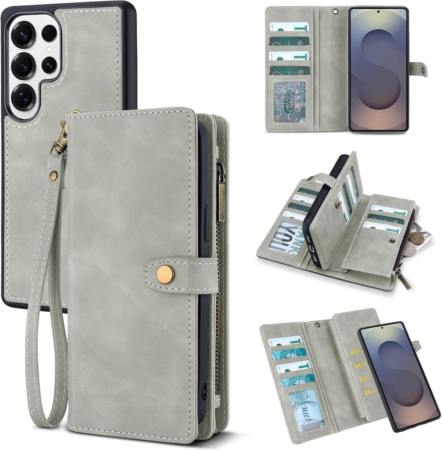 Surprising Phone Accessory: S25 Ultra Wallet Case with Full Protection & Wireless Charging