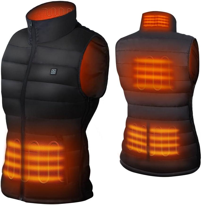 Heated & Cooling Vest Showdown: Smart Control, Bluetooth, Water Activation, 6 Zones