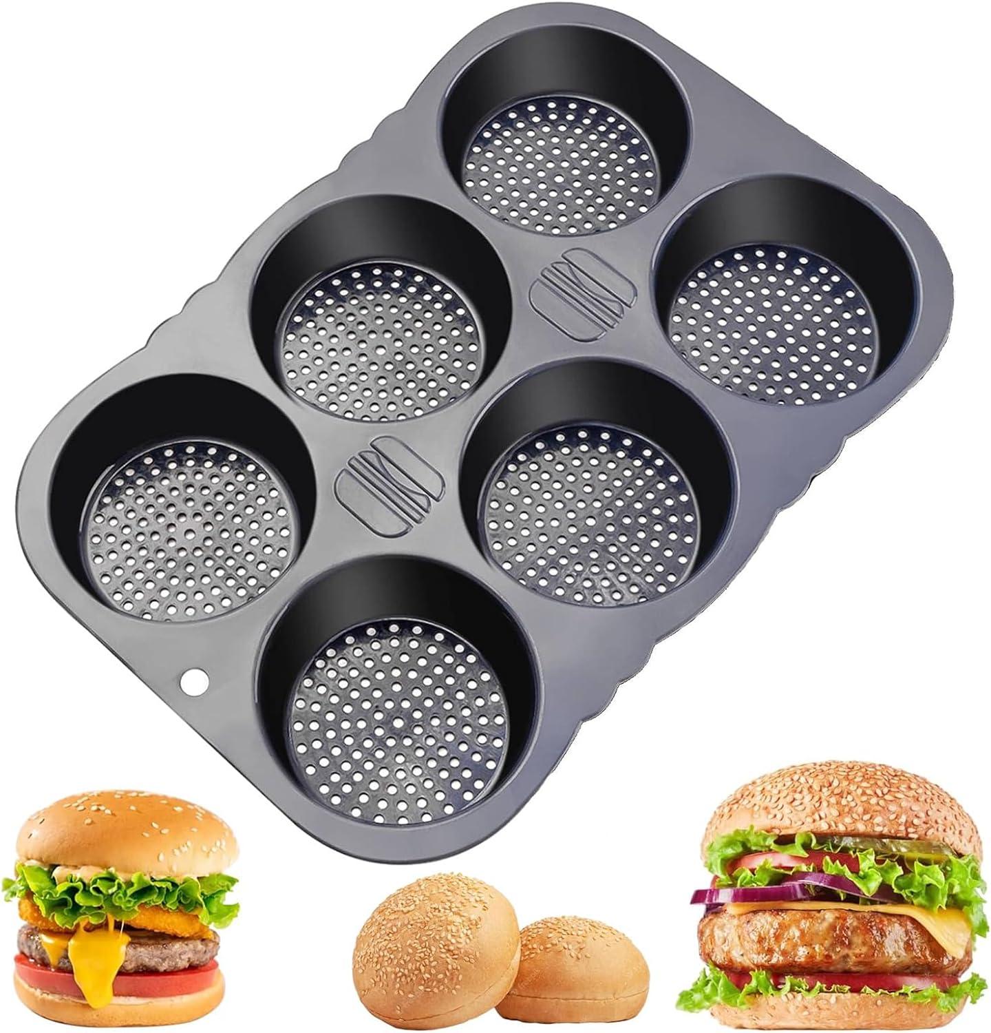 MUJUZE Silicone Bun Mold Tested: 6 Cavity, Nonstick, Heat-Resistant Baking Efficiency